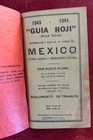 1943 1944 Guia Roji To Mexico City  Vintage Maps  Street Directory  Travel Guide