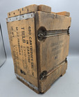 Rare Wwii Wooden Ammo Crate Box 30 Cal T1elb M22 Frangible 480 Cartridges
