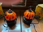 Vntg Jack O Lantern Glass Pumpkin Lantern Japan 60s Pick 1  50 Non-working W Box