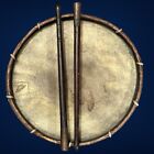 Original Antique Civil War Confederate Blockade Drum   Brass Handle Drumsticks