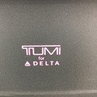 Lot Of 2 Tumi For Delta Hard Case Shell Toiletry Cosmetic Travel Kit Blue Cases