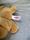 Melissa   Doug 10    Puppy Dog Brown Laying Plush Stuffed Animal Toy Cuddle