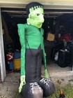 Very Hard To Find Halloween Inflatable 8ft Frankenstein  No Fan      Read Desc