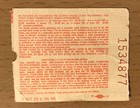 1985 Dire Straits Brothers In Arms Tour Hartford October 9 Concert Ticket Stub