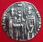 Medieval Venetian Silver Coin     1 Grosso     Doge Giovanni Soranzo  1312   1328  239