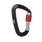 12kn Heavy Duty Screwgate Locking Carabiner D-ring Clip Hook For Climbing Caving