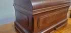Antique Standard Brand Treadle Sewing Machine Wooden Cover  loc P6 