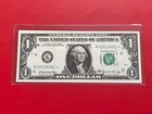 1969 Star Note  1 Dollar Bill   Dallas K   Uncirculated