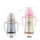 Grosmimi Spill Proof No Spill Magic Sippy Cup Straw Handle For Baby And
