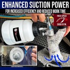 Car Cleaning Gun Kit High Pressure Air Extractor Vacuum Interior Detailing Set