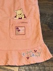 Vtg Y2k Disney Baby Embroidered Winnie Pooh Bear Overall Dress  bluetag  Sz3t