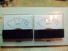 Bird 4527 43 Thruline Wattmeter Rf Dual Line Section Panel Rack Mount Meter