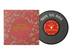 Vinyl Record Luxury Vintage Christmas Cards Boxed With Envelopes   For The