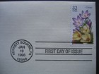1996 Winter Garden Flowers Crocus Gold Golden Replica Fdc Cover Stamp 