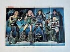 Abba 1975 Greatest Hits Poster Swedish Magazine Veckorevyn 1970s Rare Vintage