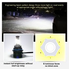 For Ford F-150 F-250 F-350 Super Duty 9007 6 Sided Led Headlight Bulbs Hi lo Kit