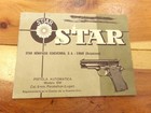 Star Model Bm 9mm Factory Gun Box   Manual With Magazine Box Insert 