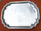 Wilton Armetale Large Gadroon Serving Tray Platter 17  X 12 5   Usa