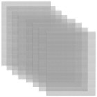 Bendable 304 Stainless Steel Mesh Sheets - 8 Pack  8 3 x11 8  Woven Metal Fabric