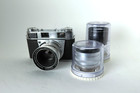 Vintage Kodak Retina Iii S Camera  Case  50mm  135mm  And 28mm Lenses
