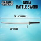 Forged Warrior Ninja Battle Sword   Spring Steel Blade   Length 38 1 4   