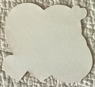 Unused Valentine Peach Face Anthropomorphic Fruit Vtg Greeting Card 1950s 1960s