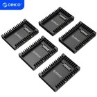 Orico 1-5pack Ssd Sata Mounting Bracket 2 5 To 3 5 Hard Drive Adapter Caddy Tray