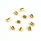 2000pcs lot 1 5 2 0 2 5mm Copper Tube Crimp End Beads For Diy Jewelry Making