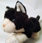 Animal Alley Cat Black White Stuffed Plush 11  Toys R Us Tuxedo