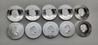 Roll Of 10 2 Oz 2022 Niue  5 The Mayflower 1620   999 Silver Coins  a 