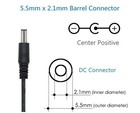 Dc 12v 5a 5000ma Multipurpose Power Supply Adapter Dc Plug Size 5 5mm X 2 1mm
