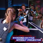 2pcs Infrared Mini Laser Tag Guns Set With Projectors Toy Gifts For Kids Age 3 
