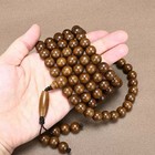 108 Wooden Mala Prayer Beads 8mm Meditation Buddhist Necklace Bracelet Yoga