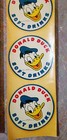 Rare Ten 1950s  donald Duck Soft Drinks  Water Transer Decals   nos 