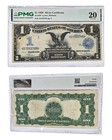 1899 Black Eagle One Dollar Silver Certificate  Pmg Certified