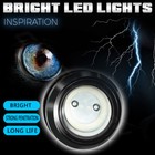 4x Blue Led Black Light Night Fishing Boat 12v Dc