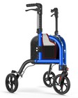 Foldable 3-wheel Walker For Seniors  Narrow Rollator With Easy Maneuverability 