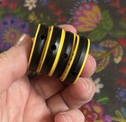 4 Piece Pittsburgh Football Team Silicone Focal Beads Diy Jewelry Pens  New