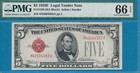  2 00 1928-e Scarce Red Seal United States Note Pmg Certified Gem New  66epq
