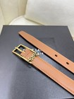 Saint Laurent Classic Cowhide Belt For Ladies