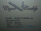 Cigar Caddy _ Herf-a-dor _ 40 Cigar Waterproof Travel Humidor   Case   Free Ship
