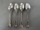 Towle Old Master Sterling Silver Demitasse Spoon 4-1 8  1942 Rococo No Monogram