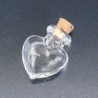Heart Crystal Glass Aroma Bottle With Lid