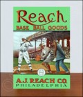 1912 Eddie Collins Store Counter Advertising Standup Sign Reach Catalog A s