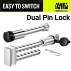 Yatm Adjustable Drop Hitch 2 Inch Receiver Trailer Hitch Ball Mount Truck Hitch