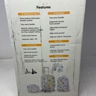 Travelers Club Kids 5-piece Hardside Luggage Set - Rainbow Pattern  18  Carry-on