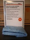 Polyethylene Pe Medical Isolation Gown W  Thumb Loops Disposable Size 3xl 75 Pcs