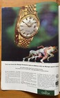 1966 Original Rolex Oyster Print Advert Ad Omega Watch Seamaster Olympics Mexico