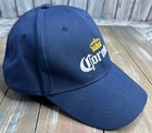 Corona Hat Blue Mens Adult Adjustable Strap Baseball Cap Logo Beer See Photos