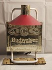 Budweiser Beer Lighted Sign Lamp Man Cave Works Vintage 1986